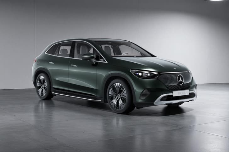 Mercedes Benz Eqe Suv Color Emerald Green